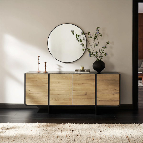 میز کنسول چوب گردو ادیسا