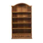 کتابخانه چوبی مدل شیوا