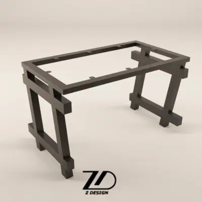 پایه میز فلزی هشتگ
