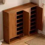 جاکفشی چوبی مینیمال 4 درب - Image 3