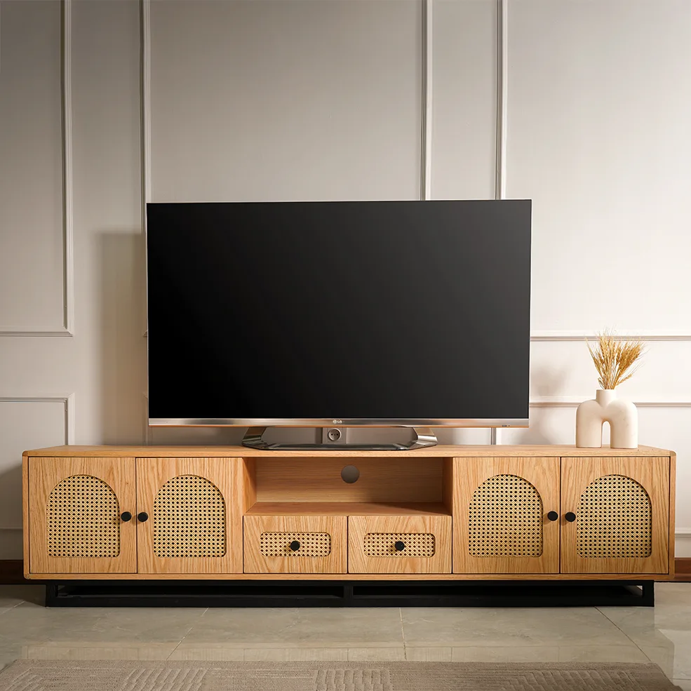 میز تلویزیون حصیری مدل آدیسا