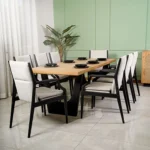 میز تمام چوب 6 نفره آدیسا - Image 2