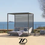 تخت کنار استخری مدل شیان