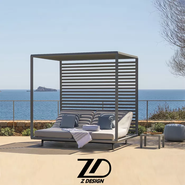 تخت کنار استخری مدل شیان