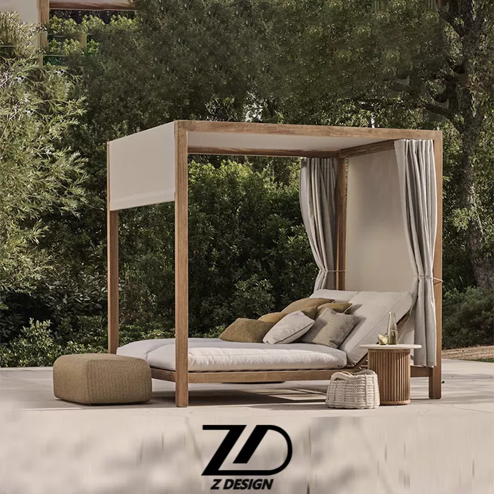 تخت کنار استخری مدل ایلیا