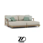 تخت کنار استخری مدل ژینوس