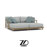 تخت کنار استخری مدل ژینوس