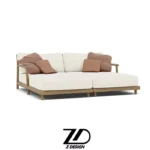 تخت کنار استخری مدل ژینوس