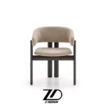 صندلی ناهارخوری چوبی تَمه