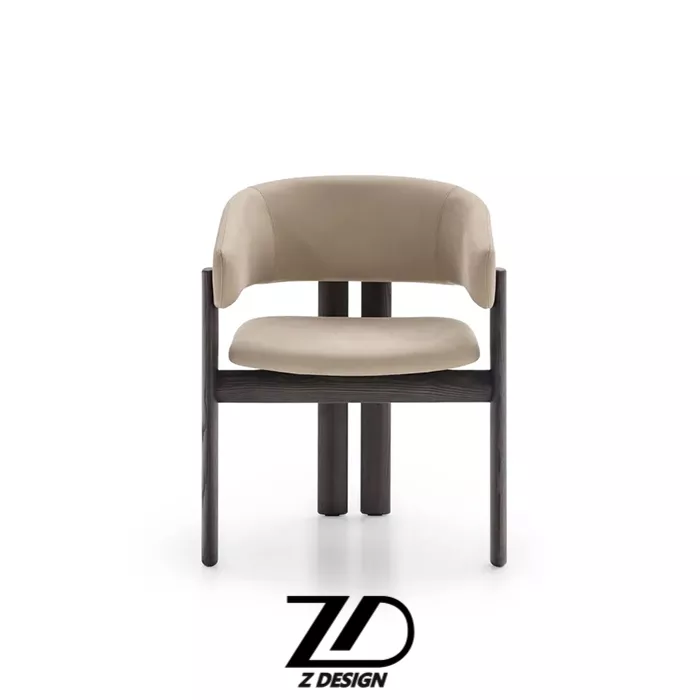 صندلی ناهارخوری چوبی تَمه