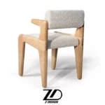 صندلی ناهارخوری چوبی رادین