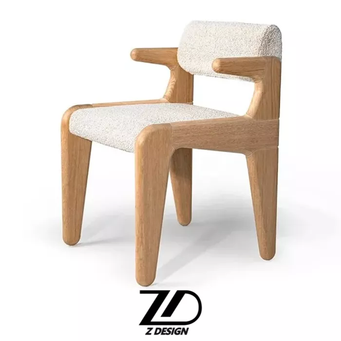 صندلی ناهارخوری چوبی رادین