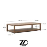 میز جلو مبلی پَرناک