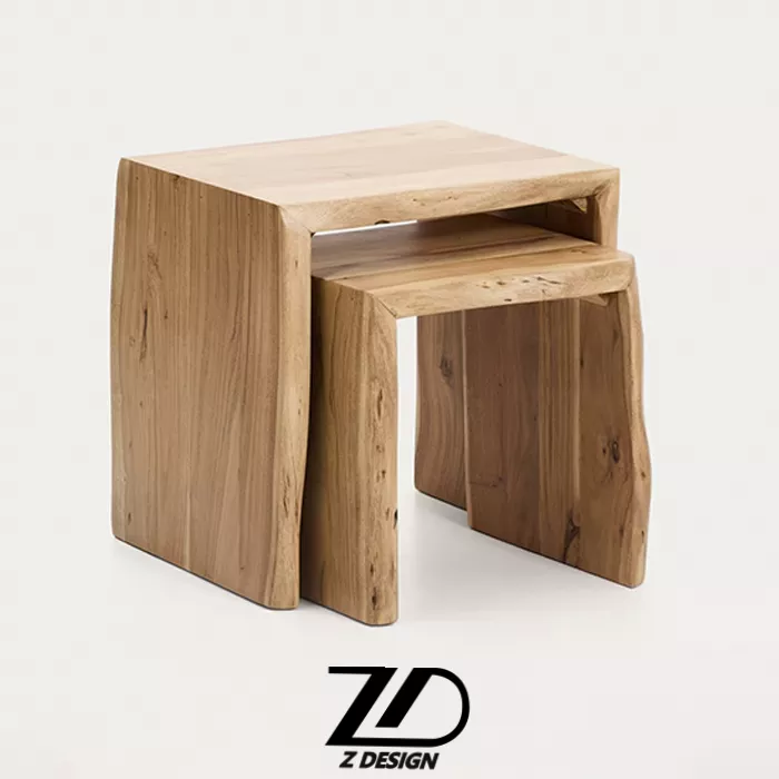 میز عسلی چوبی آیروس