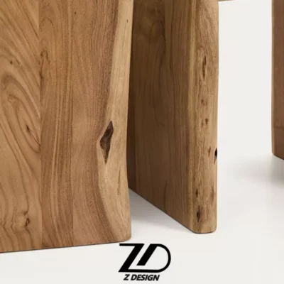 میز عسلی چوبی آیروس