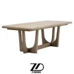 میز ناهارخوری شش نفره مدل آرسین