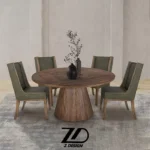 میز ناهارخوری شش نفره ایلیا