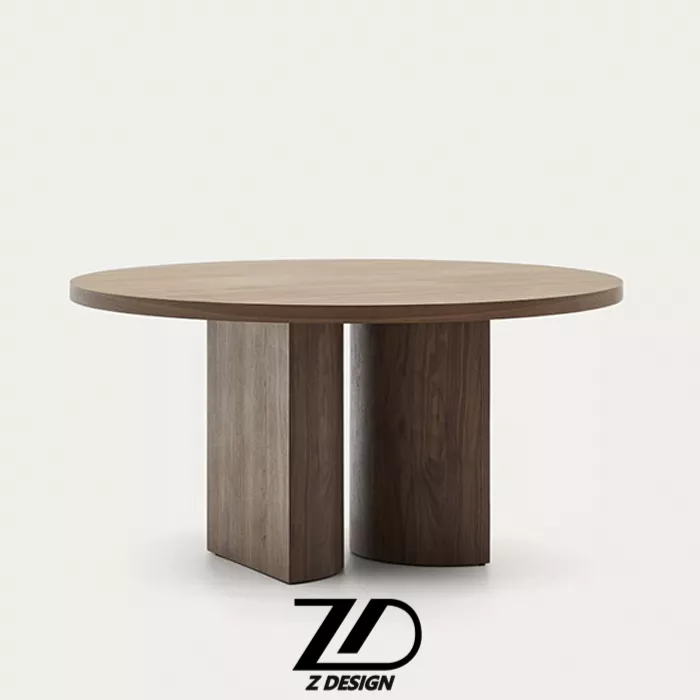 میز چوبی چهارنفره گیرشا