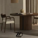 میز چوبی چهارنفره گیرشا