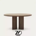 میز چوبی چهارنفره گیرشا