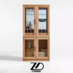 ویترین چوبی داریو