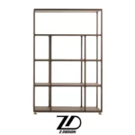 کتابخانه و قفسه چوبی مدل ریحانه - Image 5