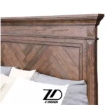 تخت خواب دونفره مدل دلاریس