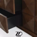 کنسول چوبی آسنا