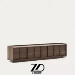 میز تلویزیون مینیمال چوبی ایلیا