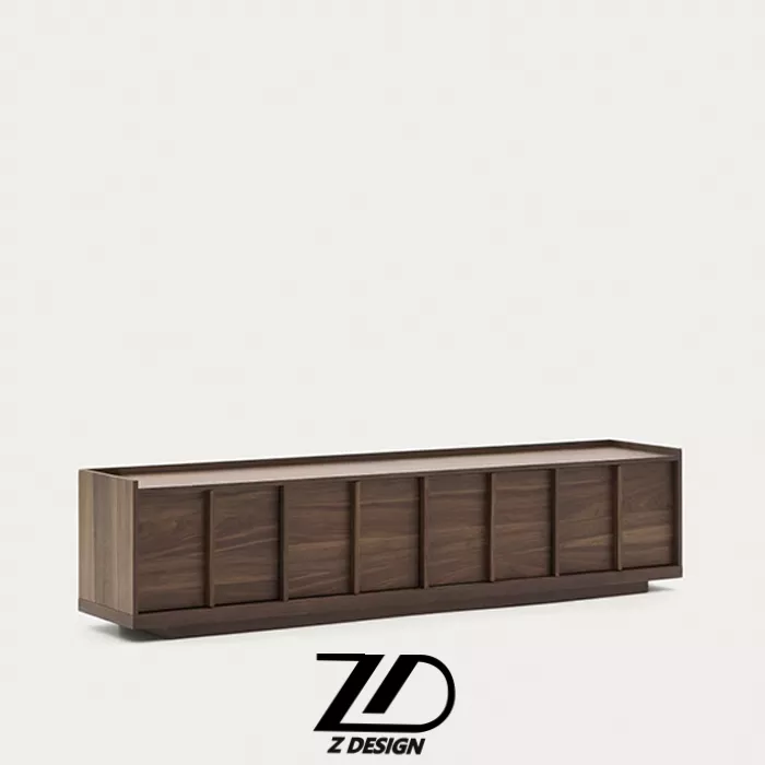 میز تلویزیون مینیمال چوبی ایلیا