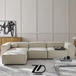 مبل راحتی چوبی نیلماه