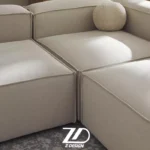 مبل راحتی چوبی نیلماه