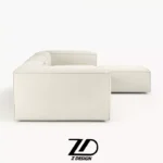 مبل راحتی چوبی نیلماه