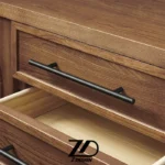 میز تلویزیون چوبی تتیس