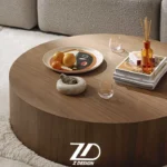 میز جلو مبلی چوبی نیلسا