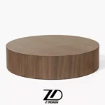 میز جلو مبلی چوبی نیلسا