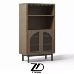 ویترین چوبی ﺗﺮﻧﺞ