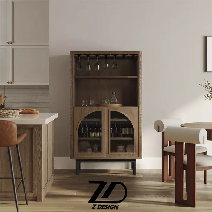 ویترین چوبی ﺗﺮﻧﺞ