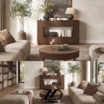 کنسول چوبی ﺗﻮﮐﺎن