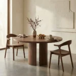 میز چوبی چهارنفره گَرشا