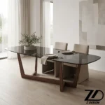 میزناهارخوری چوبی هشت نفره آپادانا