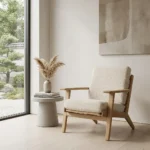 تکنفره راحتی چوبی مدل ﺗﯿﻮا