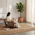 صندلی ژاپنی چوبی ونوم