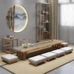 میز و صندلی ژاپنی 10 نفره لوسین