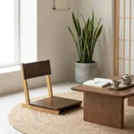 صندلی چوبی ژاپنی مدل امیلی