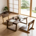 صندلی چوبی ژاپنی مدل امیلی