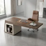 میز تک‌پایه چوبی مدل جلوه