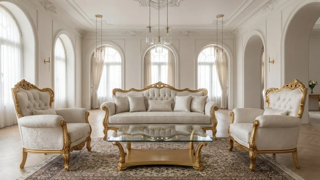 انواع مبل سلطنتی ـ مدل های خاص و با اصلالت + لیست قیمت