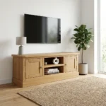 میز تلویزیون چوبی مدل کمجا