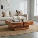 میز جلو مبلی چوبی ریچارد